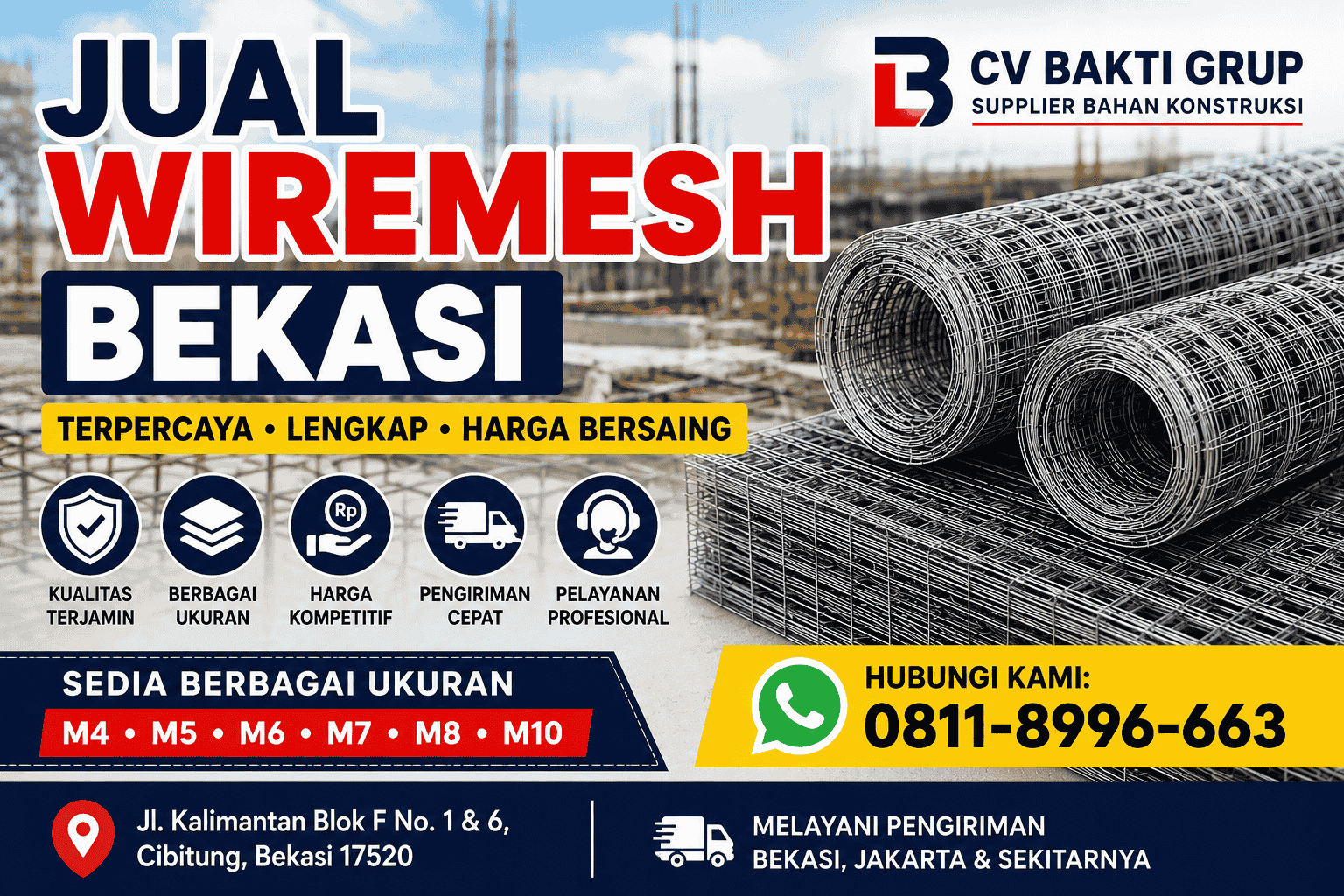 jual wiremesh bekasi