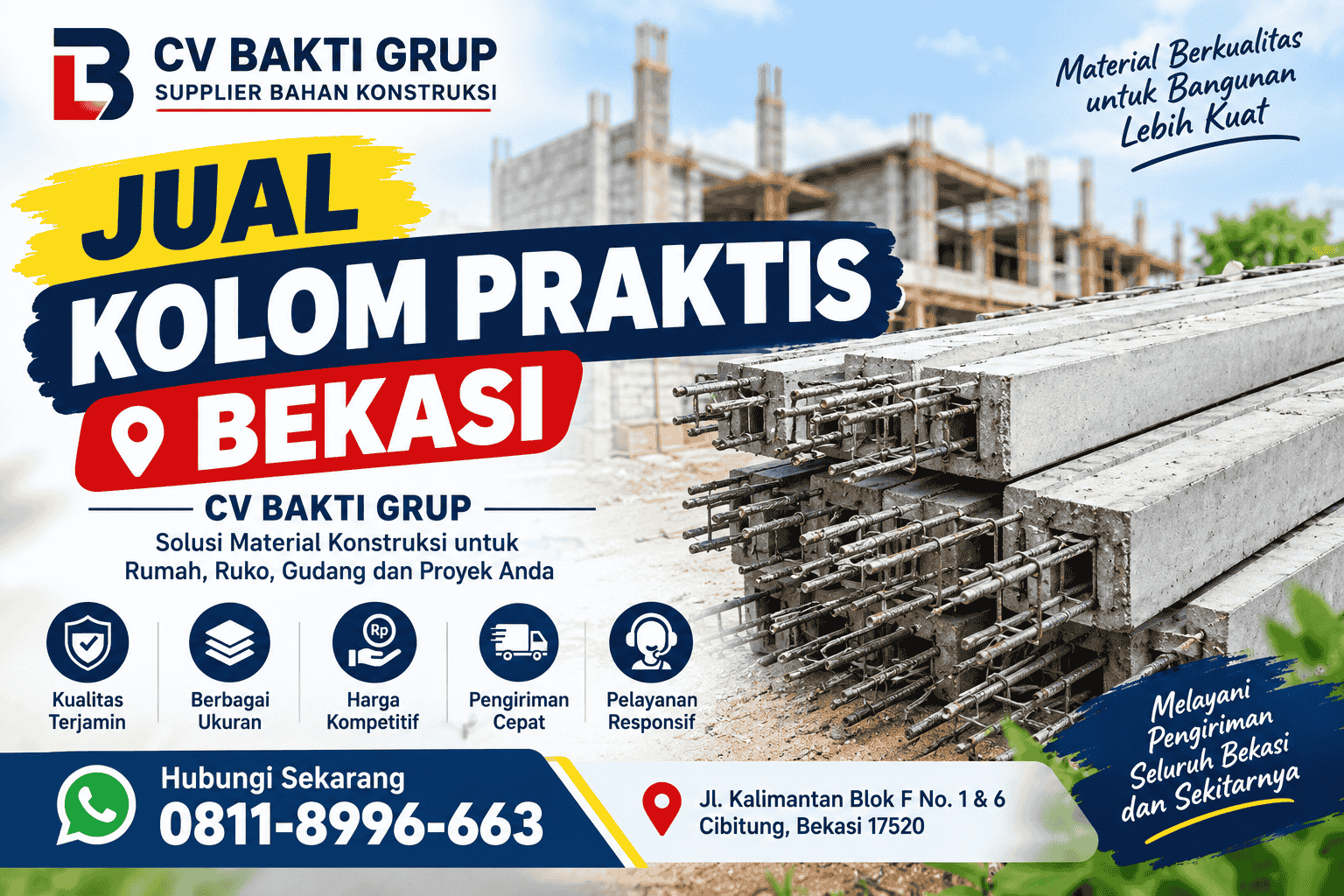 jual kolom praktis jakarta